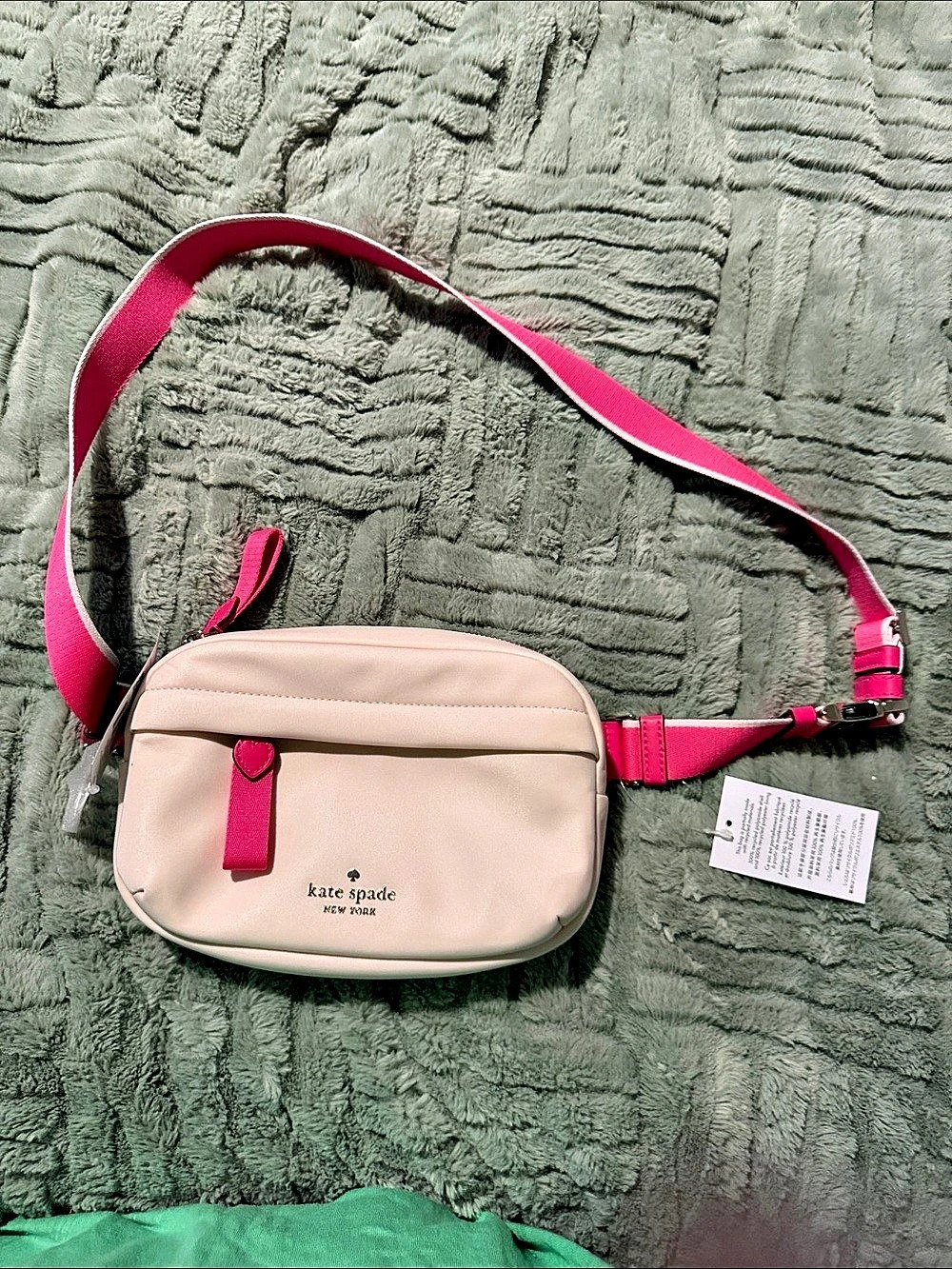 kate spade new york chelsea colorblock belt bag Colorblock Belt Bag in Pink &